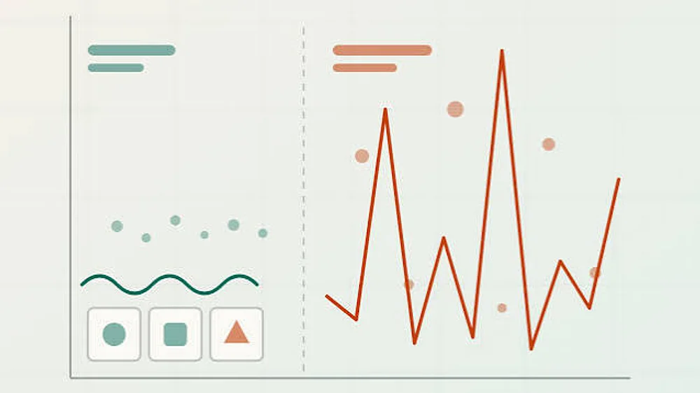 Statistical Distribution Chart Comparing Low, Medium, and High Volatility Slots